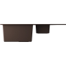 Мойка OMOIKIRI DAISEN 78-2T-DC Tetogranit/темный шоколад 4993534