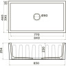 Мойка OMOIKIRI MIKURA 83-BL Natceramic/черный 4997081